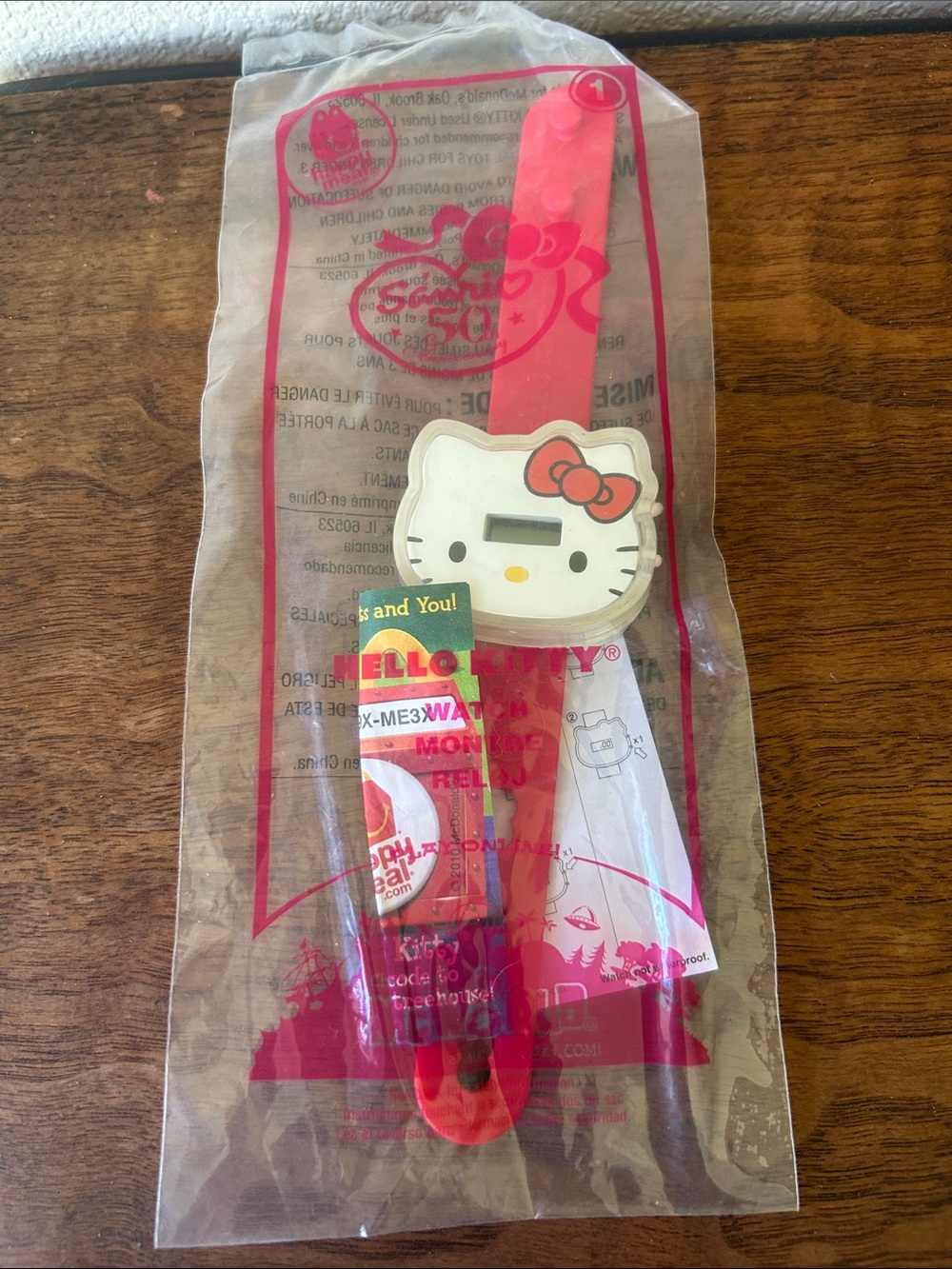 Sanrio X McDonald’s 2010 Hello Kitty Digital Watch